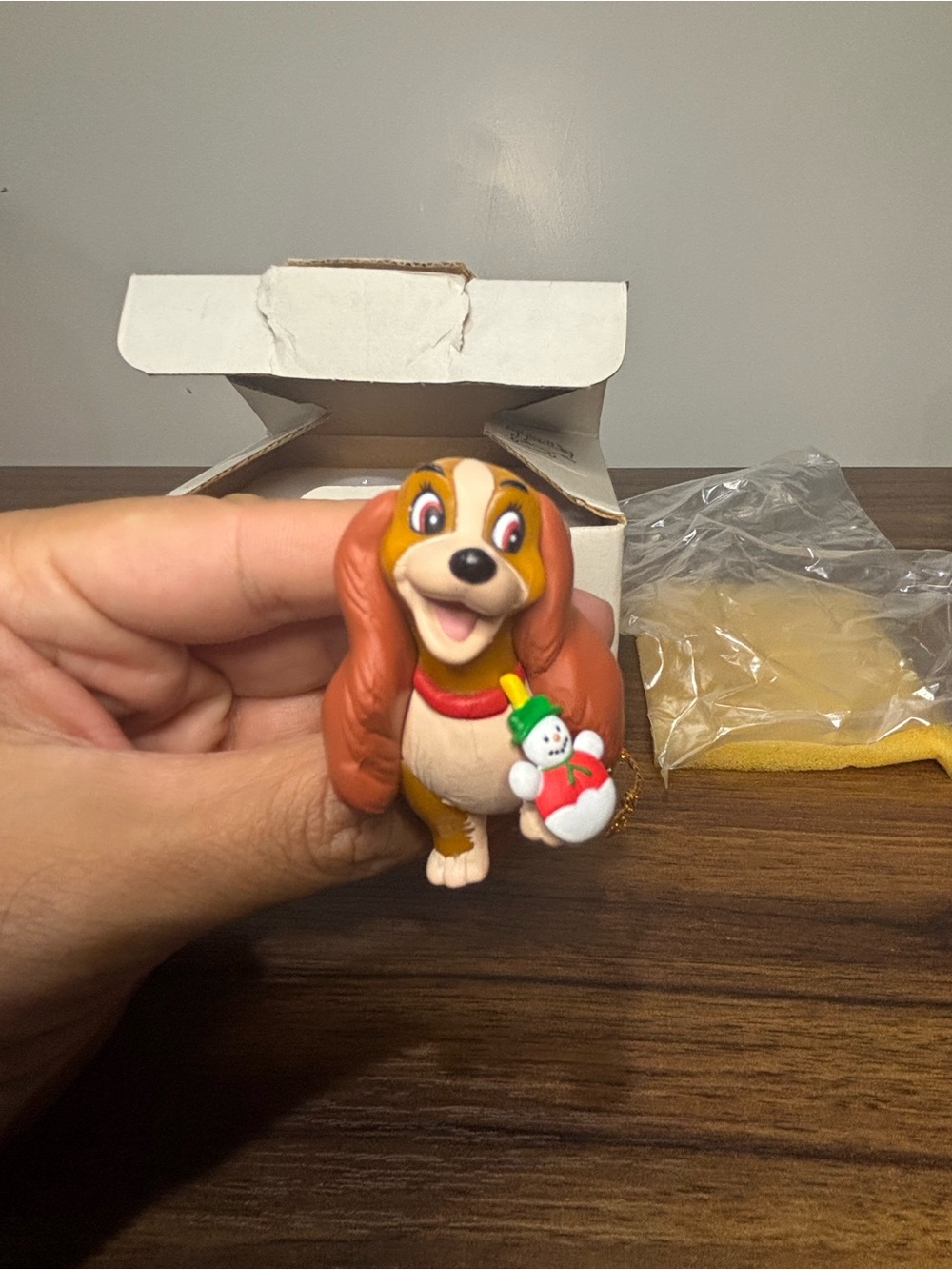 Lady Christmas Magic Disney Collectible Ornament Grolier #26231